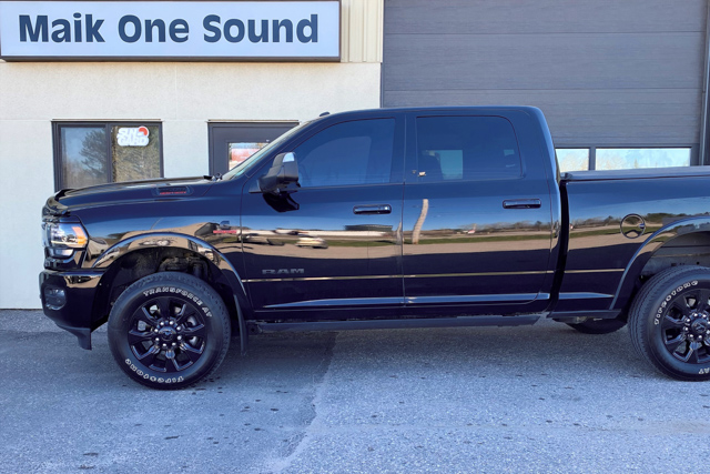 2020 RAM 2500 with professional window tint in North Bay